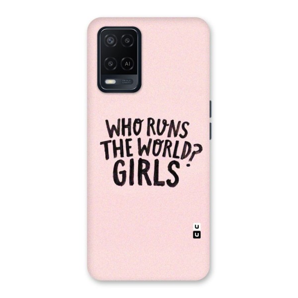 Girls World Back Case for Oppo A54