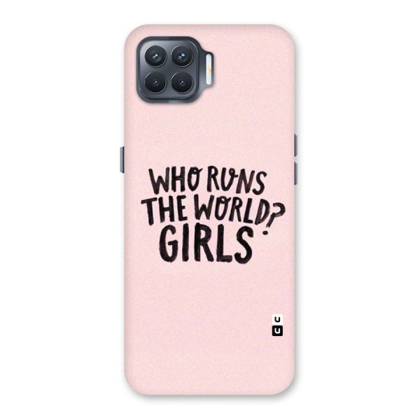 Girls World Back Case for Oppo F17 Pro