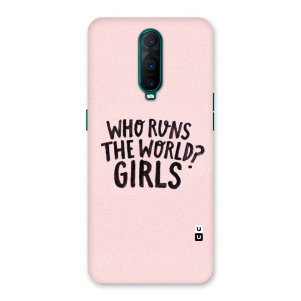 Girls World Back Case for Oppo R17 Pro