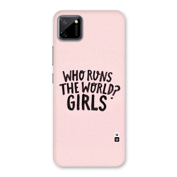 Girls World Back Case for Realme C11