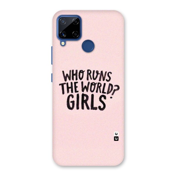 Girls World Back Case for Realme C12