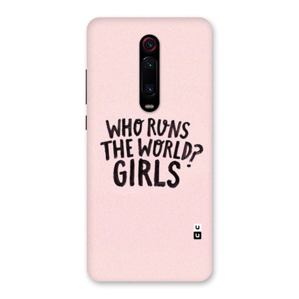 Girls World Back Case for Redmi K20 Pro