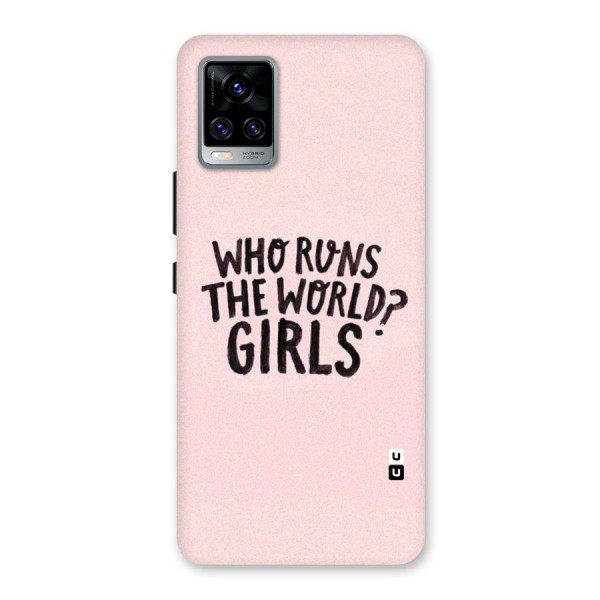 Girls World Back Case for Vivo V20 Pro