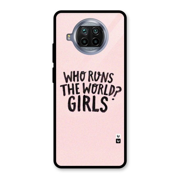 Girls World Glass Back Case for Mi 10i