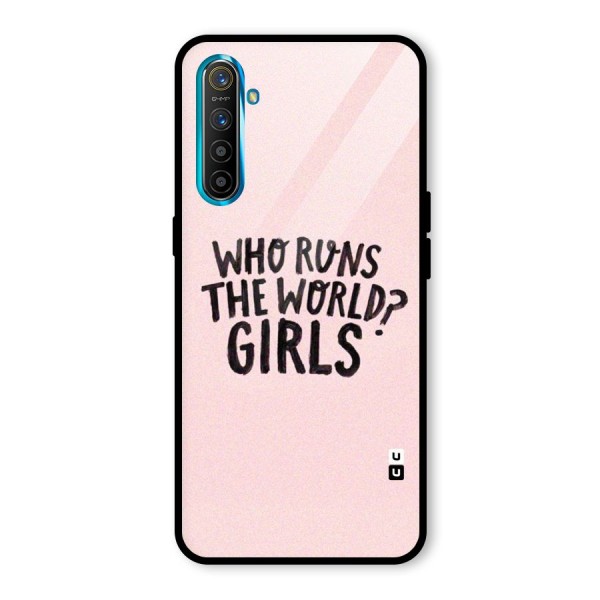 Girls World Glass Back Case for Realme XT