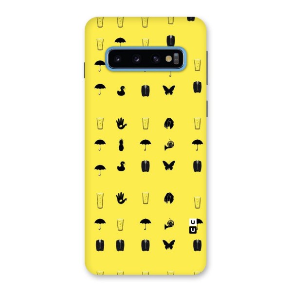 Glass Pattern Back Case for Galaxy S10