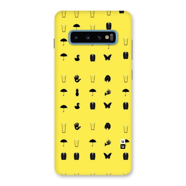 Glass Pattern Back Case for Galaxy S10 Plus