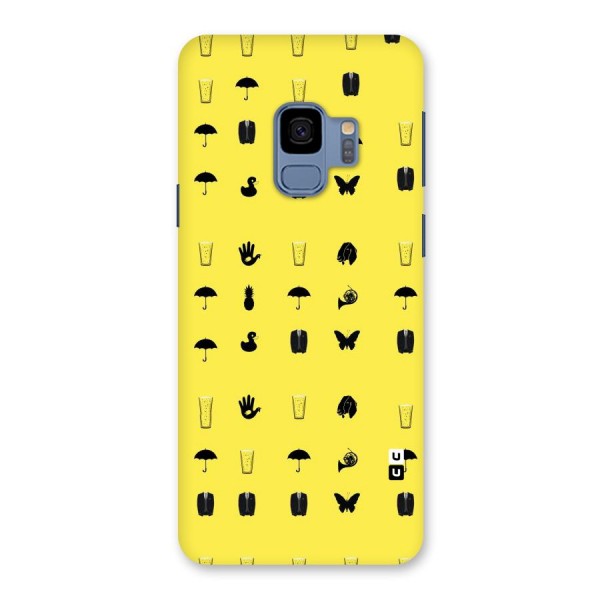 Glass Pattern Back Case for Galaxy S9