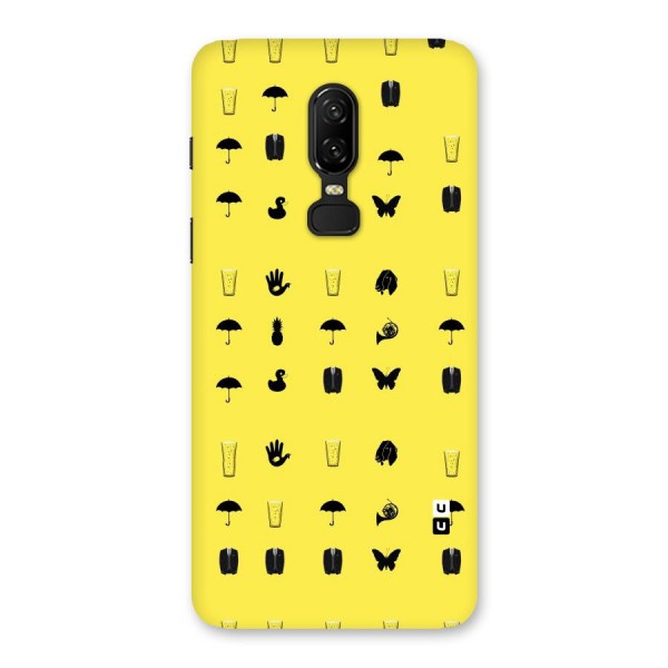 Glass Pattern Back Case for OnePlus 6