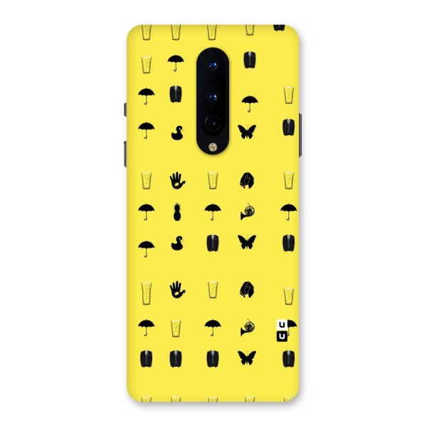 Glass Pattern Back Case for OnePlus 8