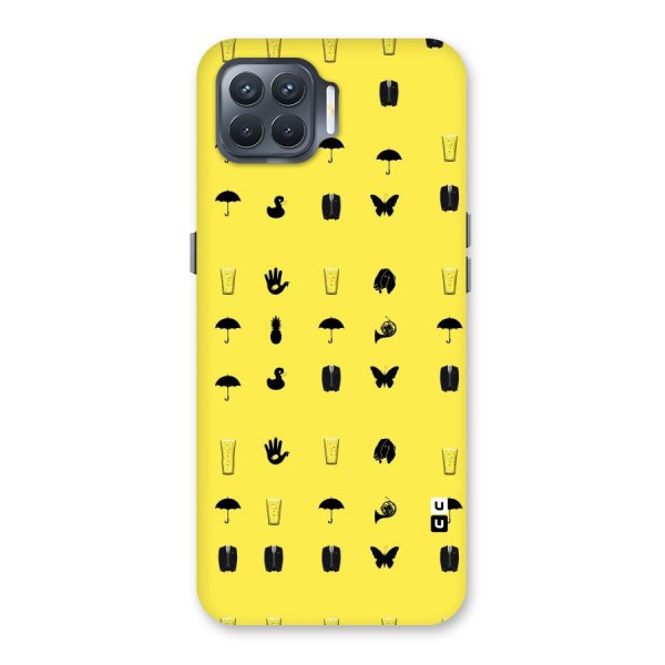 Glass Pattern Back Case for Oppo F17 Pro