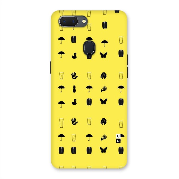 Glass Pattern Back Case for Oppo Realme 2