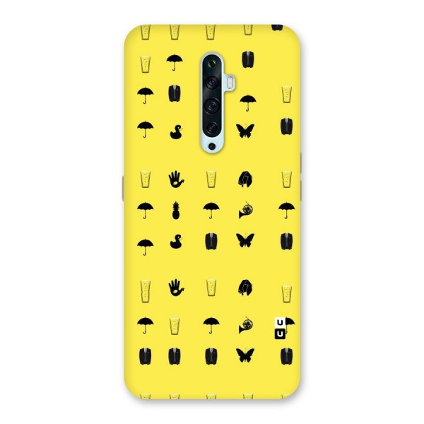Glass Pattern Back Case for Oppo Reno2 F