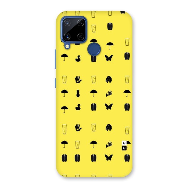 Glass Pattern Back Case for Realme C12