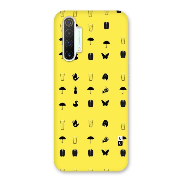 Glass Pattern Back Case for Realme X3