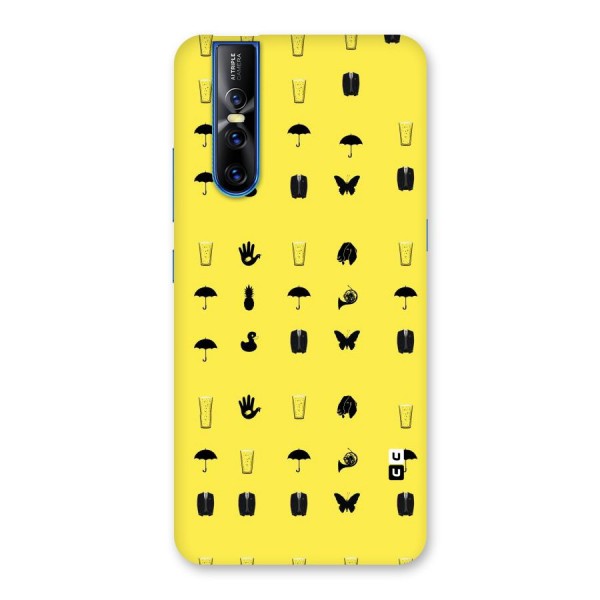 Glass Pattern Back Case for Vivo V15 Pro