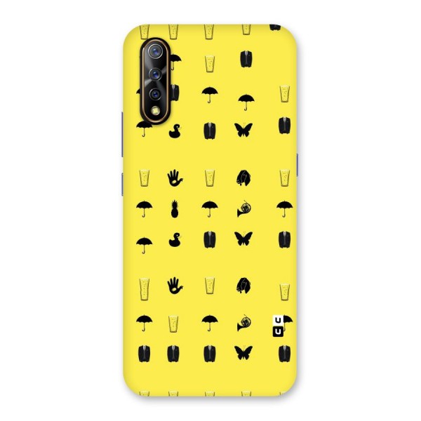 Glass Pattern Back Case for Vivo Z1x