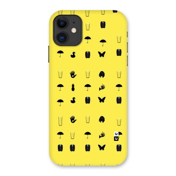 Glass Pattern Back Case for iPhone 11