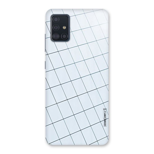 Glass Square Wall Back Case for Galaxy A51