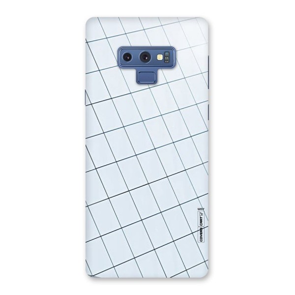 Glass Square Wall Back Case for Galaxy Note 9