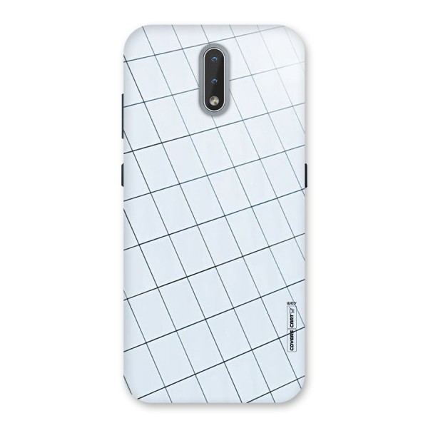 Glass Square Wall Back Case for Nokia 2.3