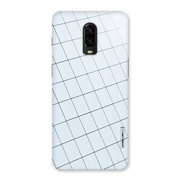 Glass Square Wall Back Case for OnePlus 6T