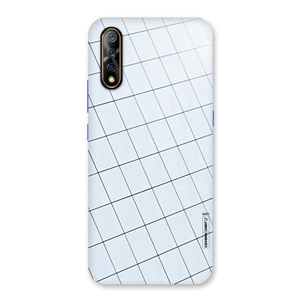 Glass Square Wall Back Case for Vivo S1