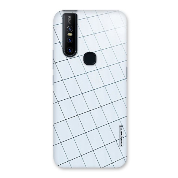 Glass Square Wall Back Case for Vivo V15