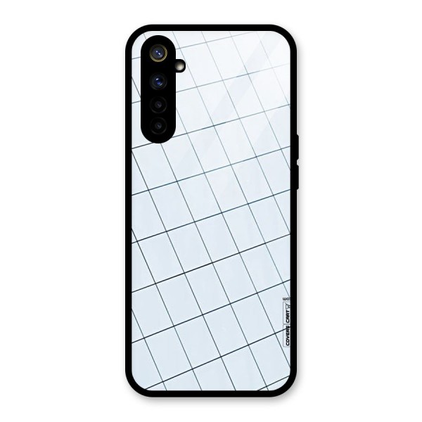 Glass Square Wall Glass Back Case for Realme 6