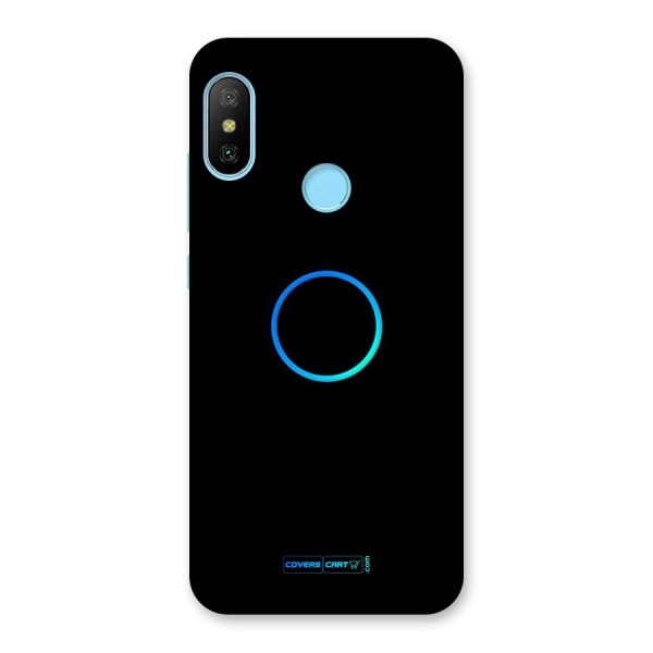 Beautiful Simple Circle Back Case for Redmi 6 Pro