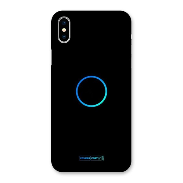 Beautiful Simple Circle Back Case for iPhone XS