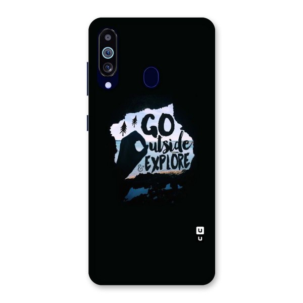 Go Outside Back Case for Galaxy A60