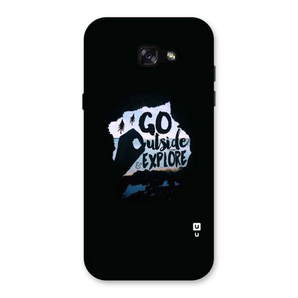 Go Outside Back Case for Galaxy A7 (2017)