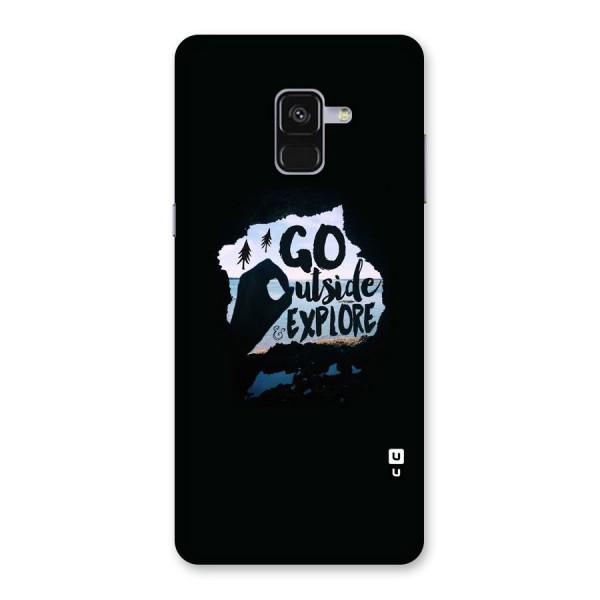 Go Outside Back Case for Galaxy A8 Plus