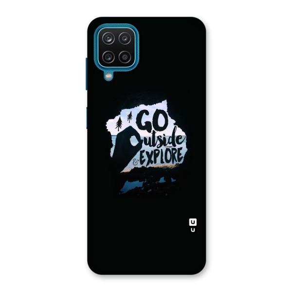 Go Outside Back Case for Galaxy F12