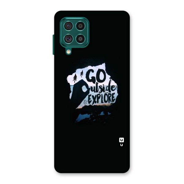 Go Outside Back Case for Galaxy F62