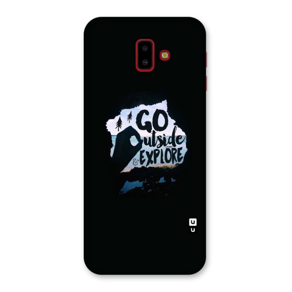 Go Outside Back Case for Galaxy J6 Plus