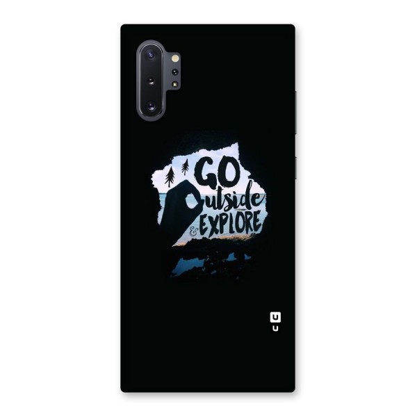 Go Outside Back Case for Galaxy Note 10 Plus