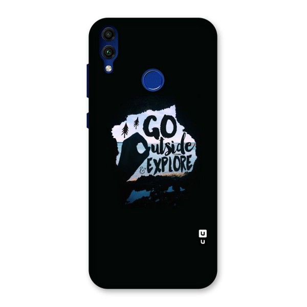 Go Outside Back Case for Honor 8C