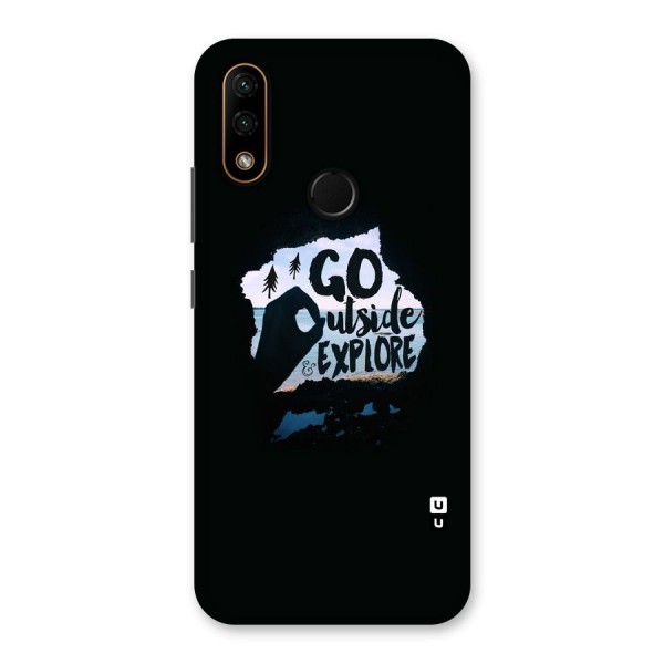 Go Outside Back Case for Lenovo A6 Note