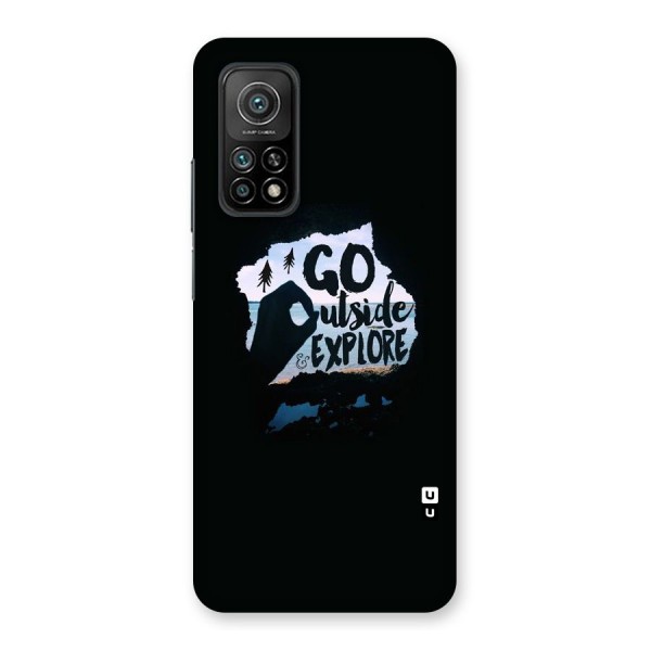 Go Outside Back Case for Mi 10T Pro 5G