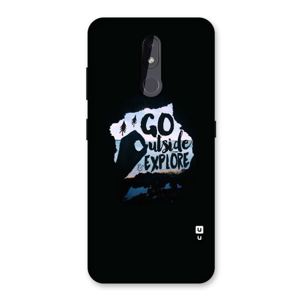 Go Outside Back Case for Nokia 3.2