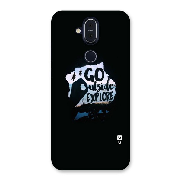 Go Outside Back Case for Nokia 8.1