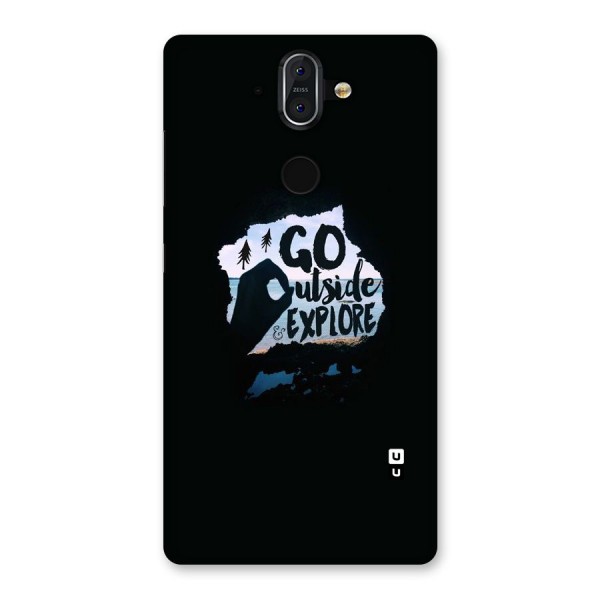 Go Outside Back Case for Nokia 8 Sirocco