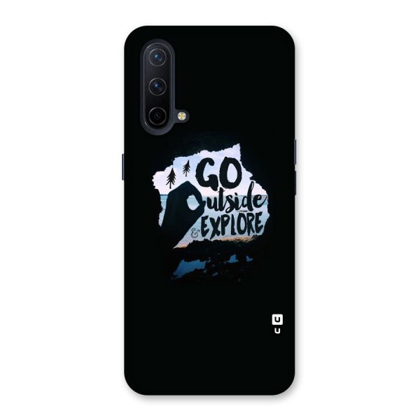 Go Outside Back Case for OnePlus Nord CE 5G
