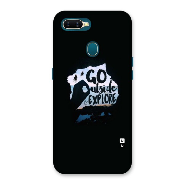 Go Outside Back Case for Oppo A12