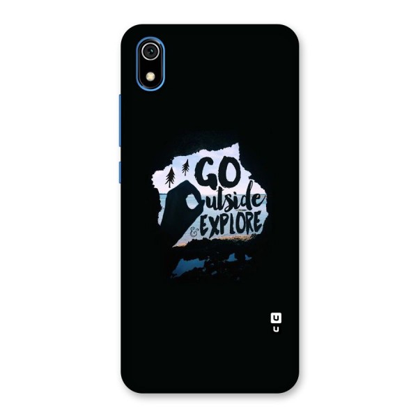 Go Outside Back Case for Redmi 7A