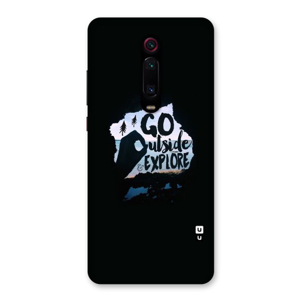 Go Outside Back Case for Redmi K20 Pro