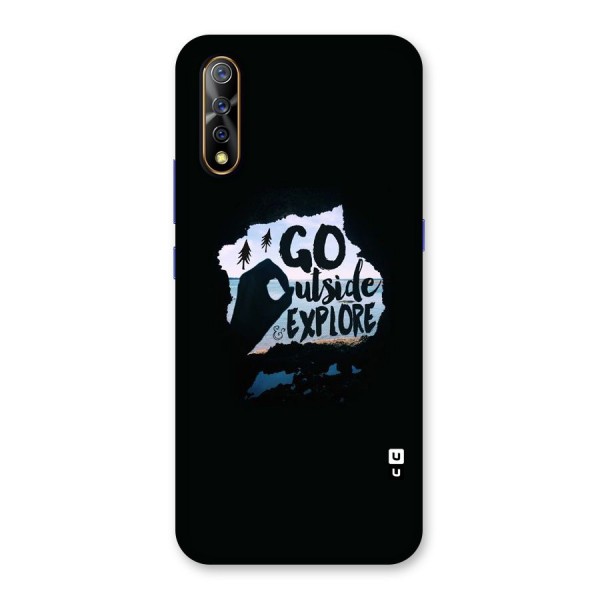 Go Outside Back Case for Vivo S1