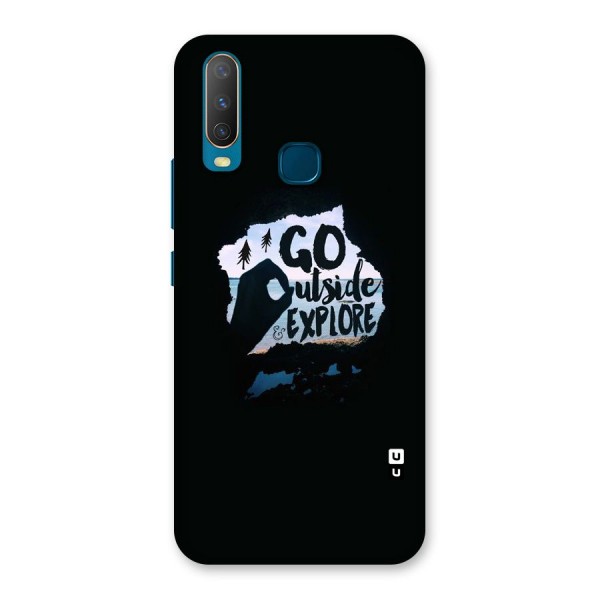 Go Outside Back Case for Vivo U10